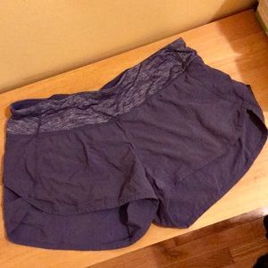 Lululemon Speed Shorts 4-way stretch sz 6